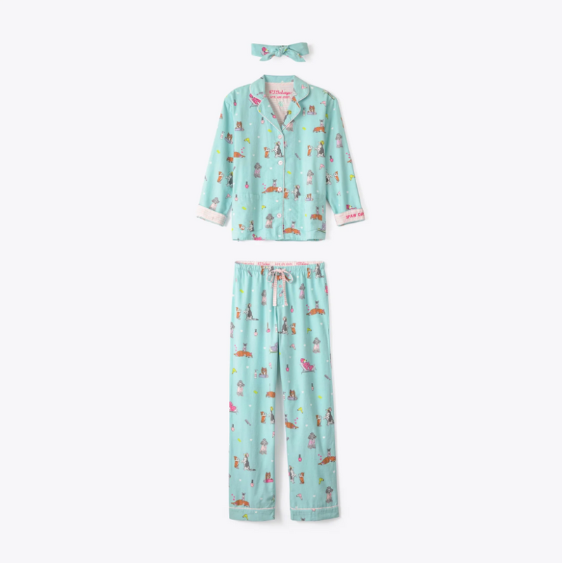 PJ Salvage Spaw Day Flannel PJ Set