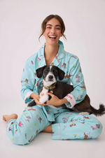 PJ Salvage Spaw Day Flannel PJ Set