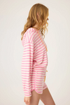 Tini Time Striped Hoodie