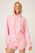 Tini Time Striped Hoodie