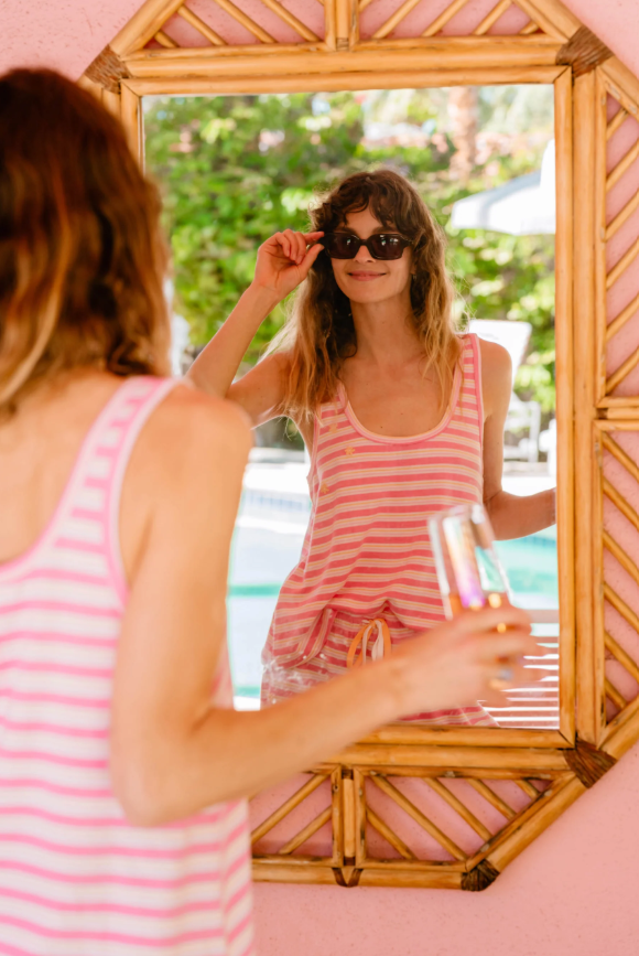 Tini Time Striped Tank Top