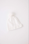 Chenile Cable Knit Beanie