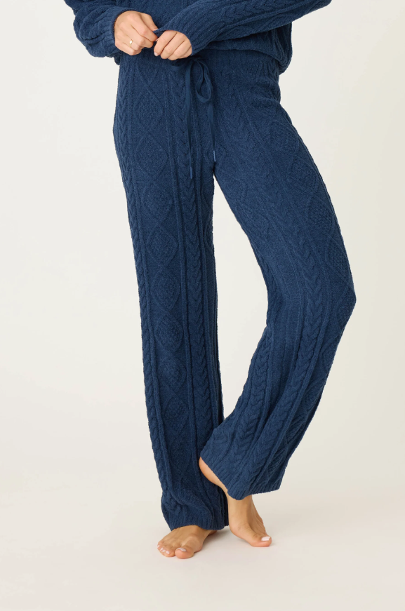 Chenille Cozy Cable Lounge Pant