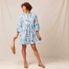 Rock Flower Paper Beach Dress Gemma Ocean