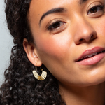 Scout Curated Wears Chromacolor Miyuki U-Hoop Earring 