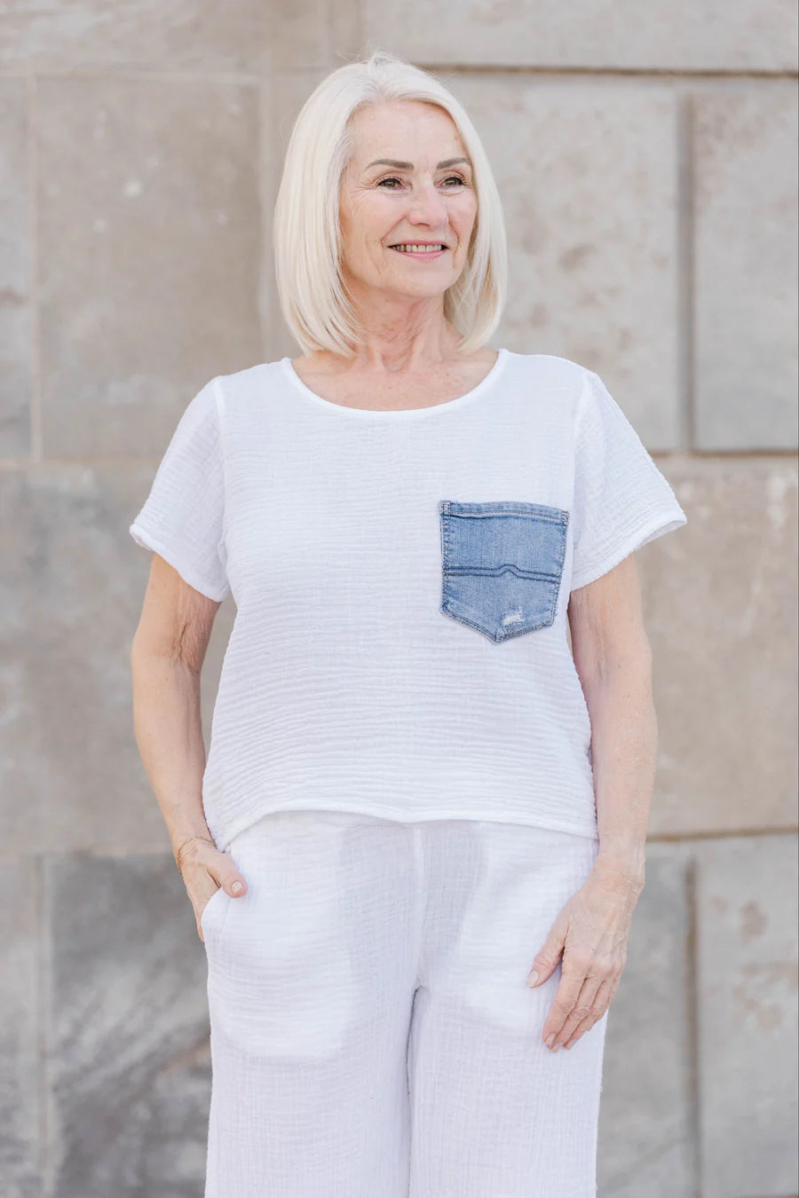 White