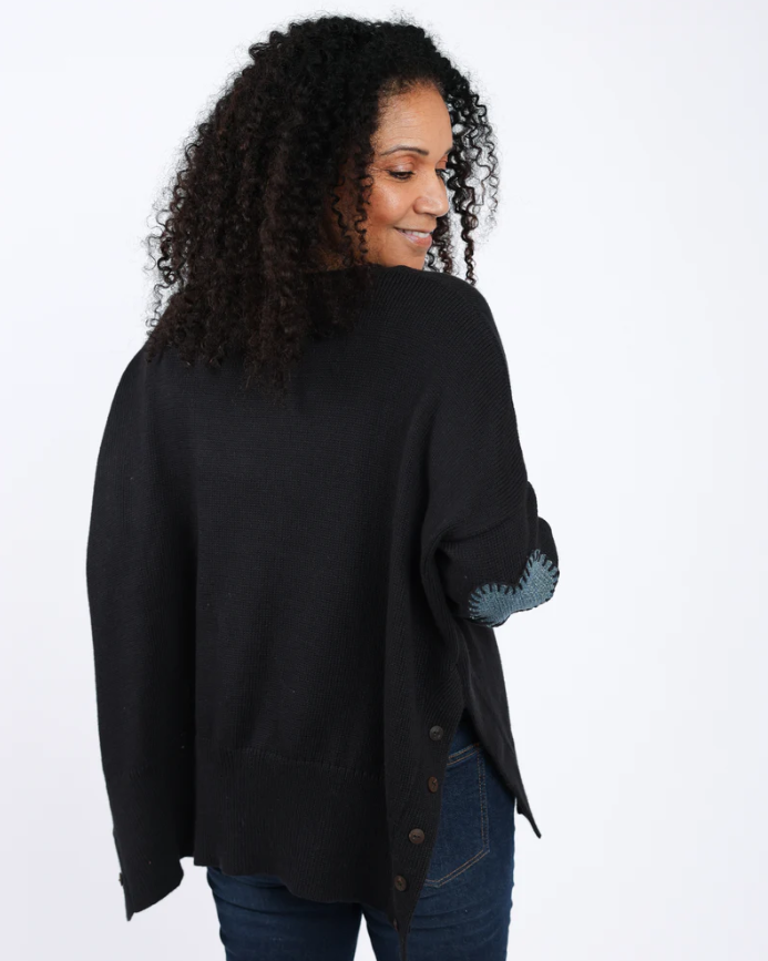 Shannon Passero Clara Pullover Black