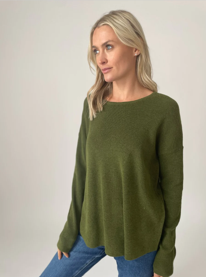 Six Fifty Ryan Sweater Olive