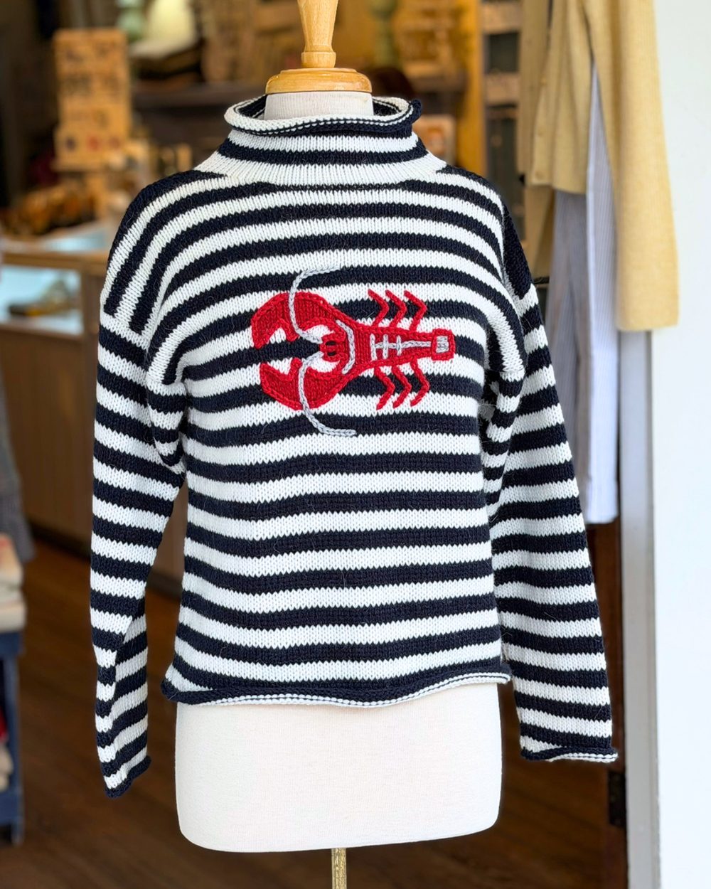 Navy/White