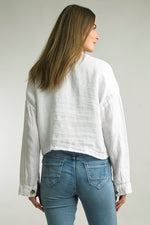 Italian-made summer jacket with coastal-inspired style