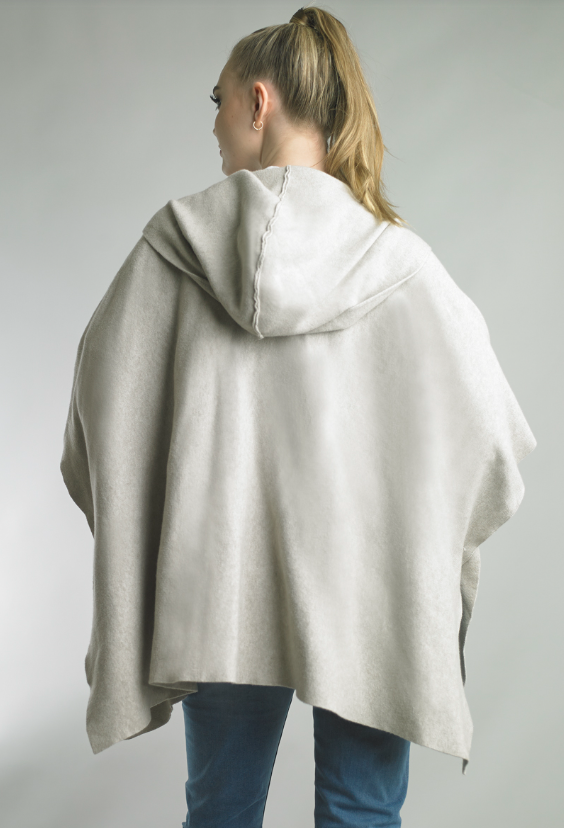 Tempo Paris Open Poncho Cardigan Beige