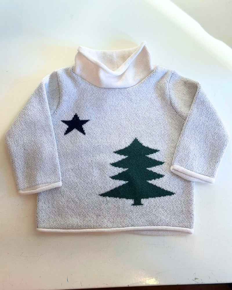 Baby Maine Flag Sweater