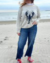 Boxy Lobster Sweater