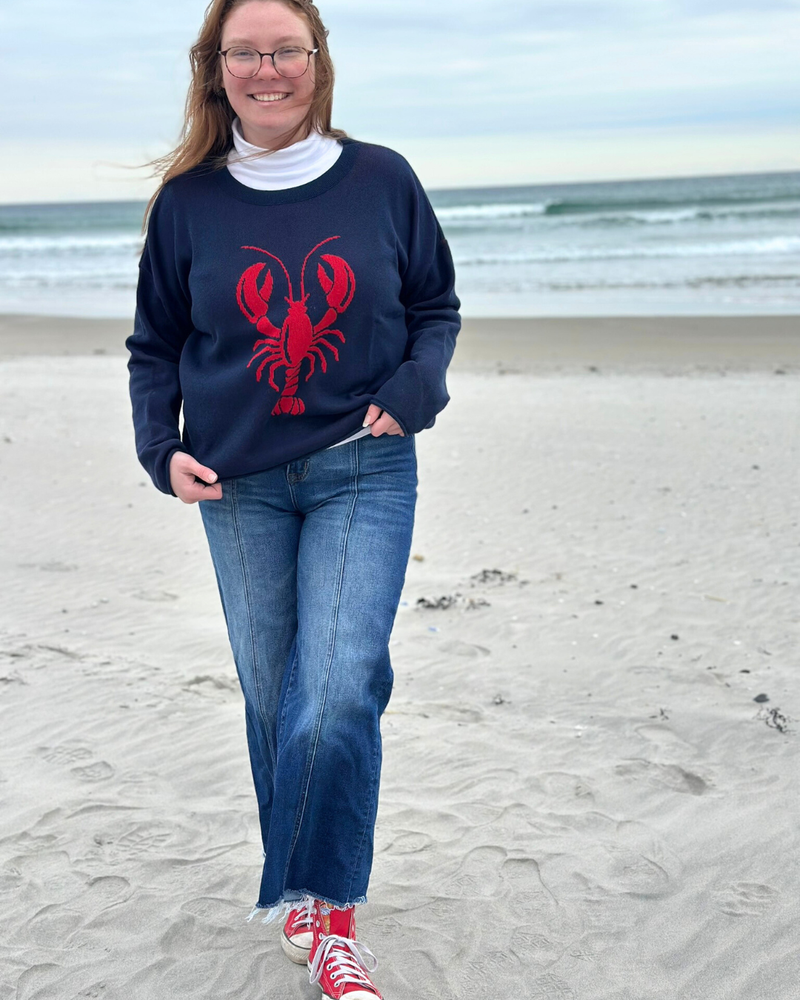 Boxy Lobster Sweater