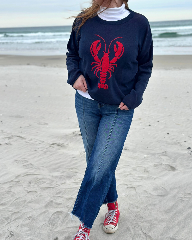 Boxy Lobster Sweater