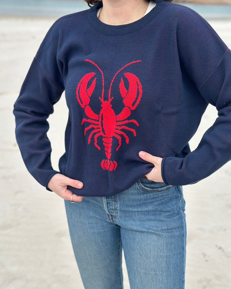 Boxy Lobster Sweater