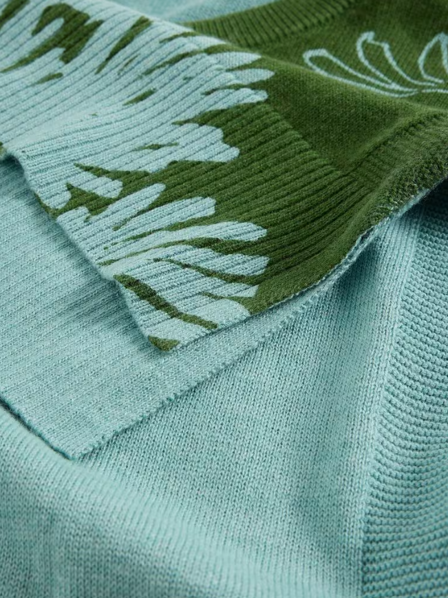 Olive Print Jumper