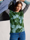 Olive Print Jumper