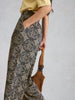 crinkle fabric culottes wide leg cropped women’s pants outfit at The Lazy Daisy