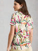 Breathable short sleeve linen top for summer at The Lazy Daisy