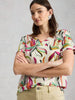 Lightweight women’s linen T-shirt with relaxed fit at The Lazy Daisy