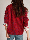 Textured V-Neck Sweater