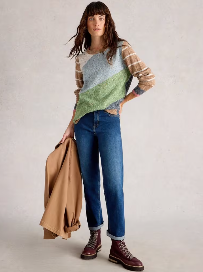 Talia Nep Crew Sweater