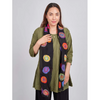 Spiral Felt Silk Scarf