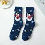 Fuzzy Holiday Socks