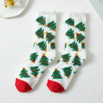 Fuzzy Holiday Socks