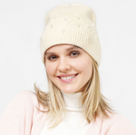 Pearl Beanie Beige