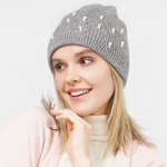 Pearl Beanie Grey