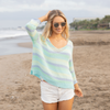 Lexie Multi 3/4 Sleeve V