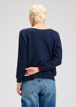 Zaket & Plover Threaded Star Sweater with knit star design