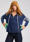 Zaket & Plover Star Hoodie with colorful star pockets