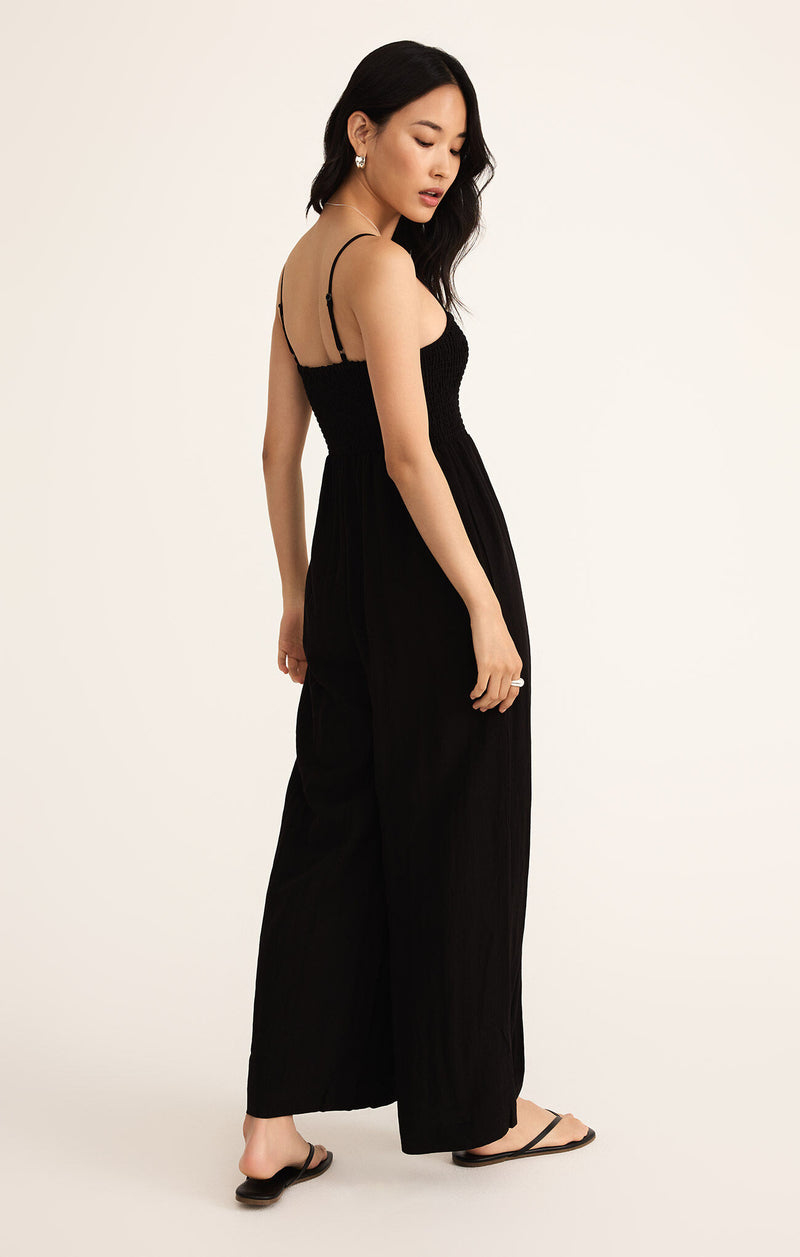 Z Supply Beachside Jumpsuit Black