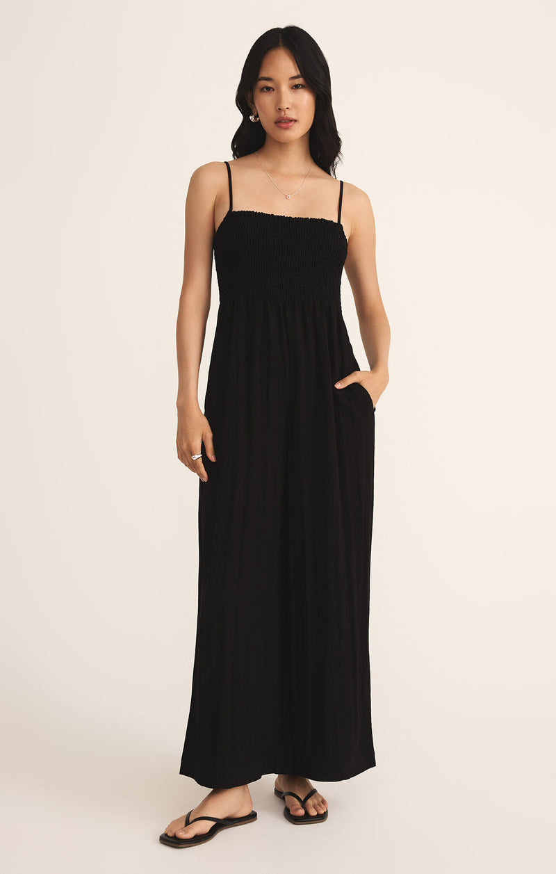 Z Supply Beachside Jumpsuit Black