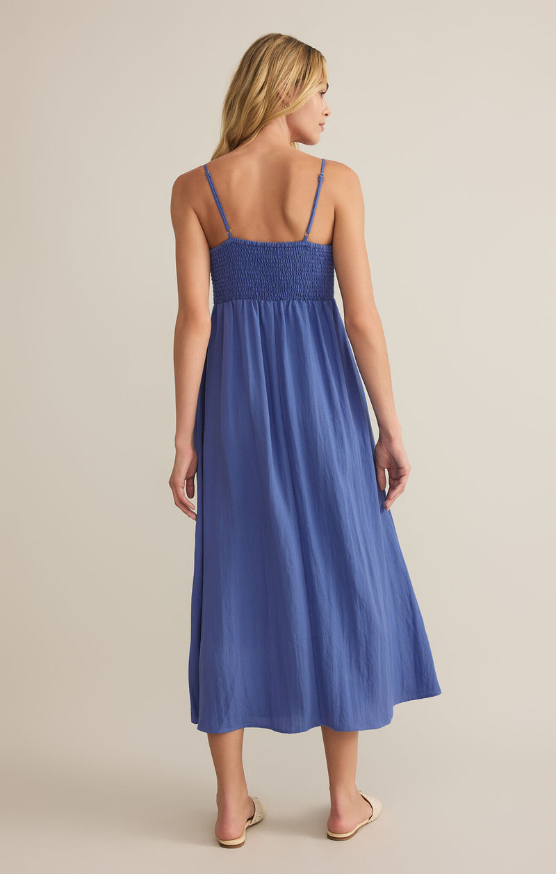 Z Supply Beachside Midi Dress Riviera