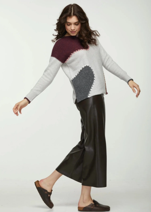 Zaket & Plover Patch Sweater Marl