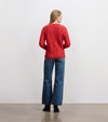 Soft cable knit sweater in boxy silhouette for cozy comfort
