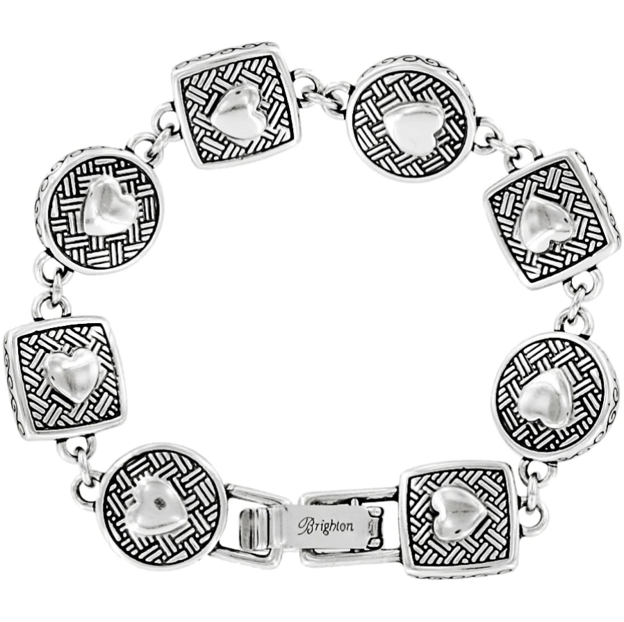 Crystal discount link bracelet