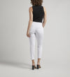 JAG Jeans Amelia Mid Rise Slim Ankle Pants White