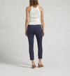 JAG Jeans Amelia Mid Rise Slim Ankle Pants Navy
