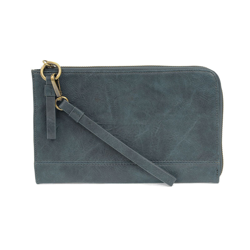 Joy Susan Karina Convertible Wristlet & Wallet Deju Blue