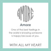 Lola Jewelry Amore Pendant Message: With All My Heart