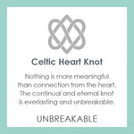 Lola Jewelry Celtic Knot Message Card: Unbreakable