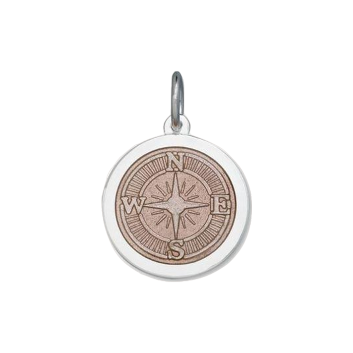 Lola Jewelry Compass Rose Pendant Pink