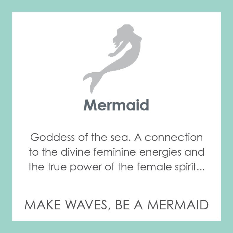 Lola Jewelry Mermaid Pendant Message Card