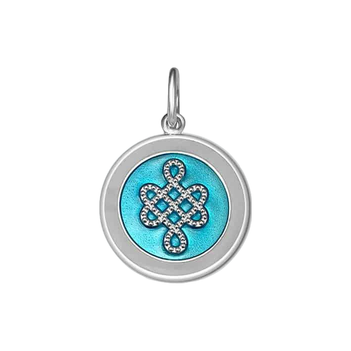 Lola Jewelry Mother and Daughter Pendant Blue Sea