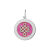 Lola Jewelry Mother and Daughter Pendant Vintage Pink